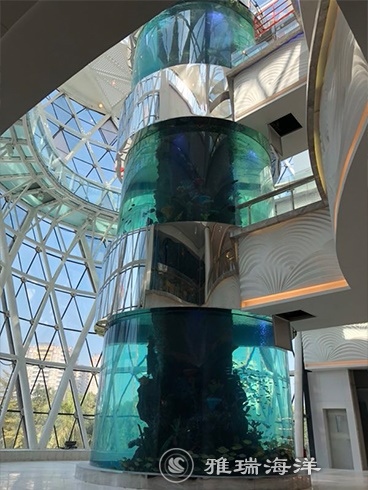 陽江盈信廣場商業水族箱